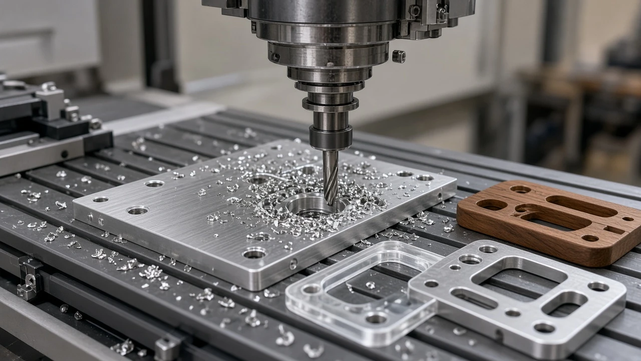 מכונת CNC לפי סוג החומר