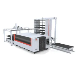 מערכת חיתוך והזנה אוטומטית